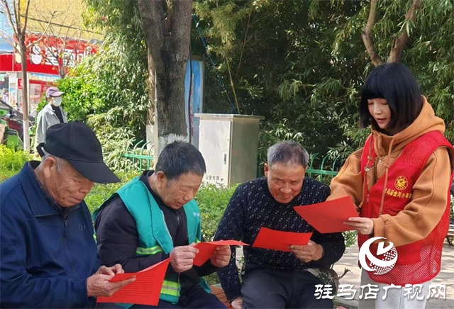  開發(fā)區(qū)金河辦事處東高社區(qū)開展“文明祭祀 平安清明”志愿服務活動