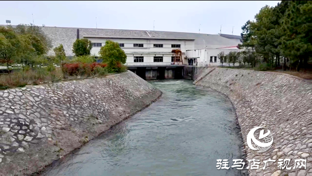 驛城區(qū)板橋水庫開閘放水 助力農田灌溉