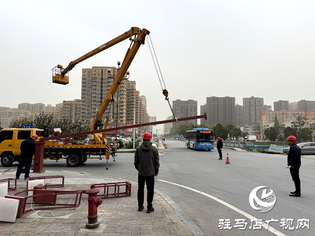 迎戰(zhàn)8級(jí)大風(fēng)！確山縣住建局搶修6處故障保照明