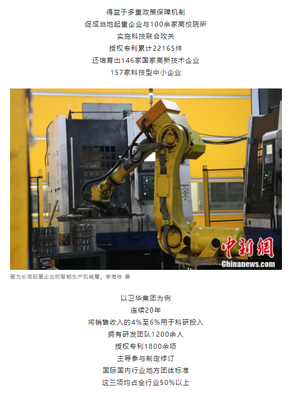 一把錘子敲出一個產(chǎn)業(yè)，這座豫北小城的起重機名揚海內(nèi)外