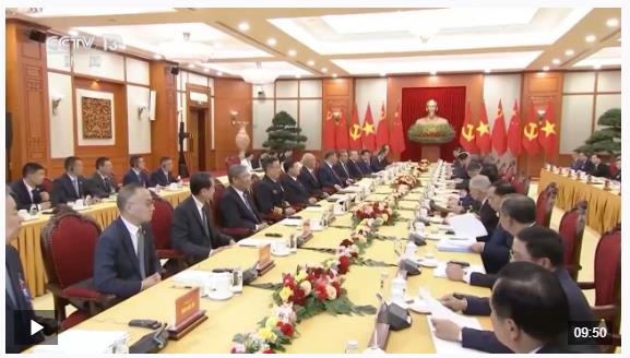 時(shí)政新聞眼丨習(xí)近平訪問越南，共同擘畫中越命運(yùn)共同體建設(shè)新藍(lán)圖