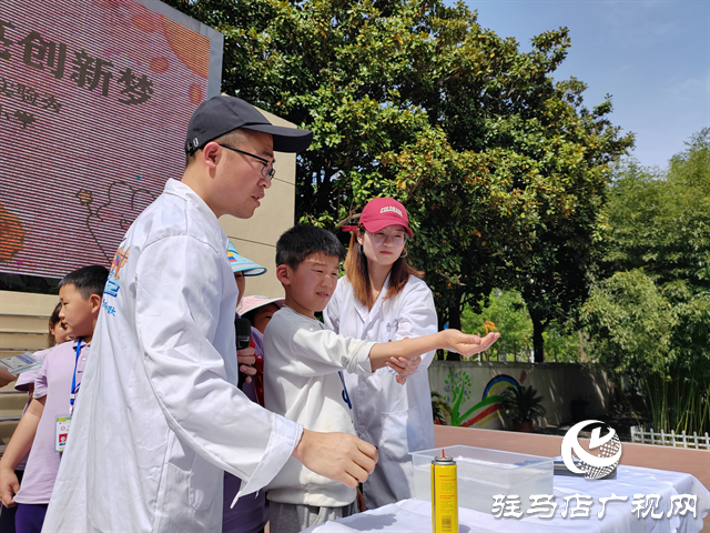  駐馬店市第二十五小學(xué)開展科學(xué)實(shí)驗(yàn)秀活動