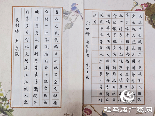 駐馬店職業(yè)技術學院成功舉辦“墨韻校園，詩詠青春”硬筆詩詞大賽
