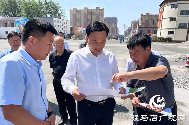  西平縣委書記侯公濤深入城區(qū)實地調(diào)研“斷頭路”打通工作