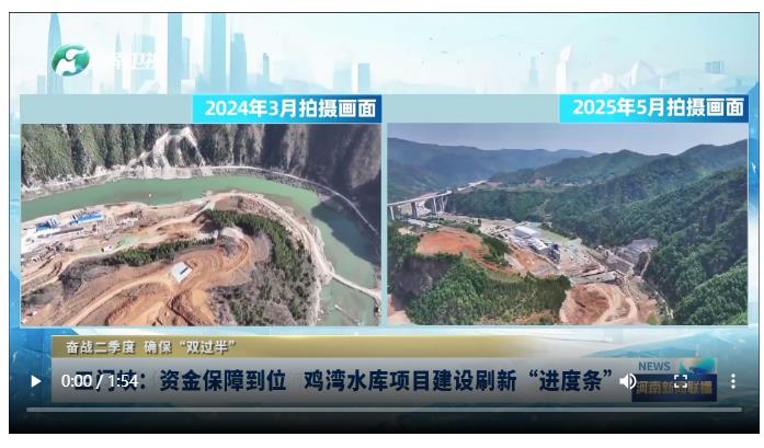 三門峽：資金保障到位 雞灣水庫項目建設刷新“進度條”丨奮戰(zhàn)二季度·確保“雙過半”
