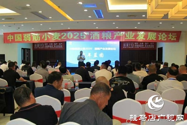  中國(guó)弱筋小麥2025'酒糧產(chǎn)業(yè)發(fā)展論壇在新蔡縣舉行