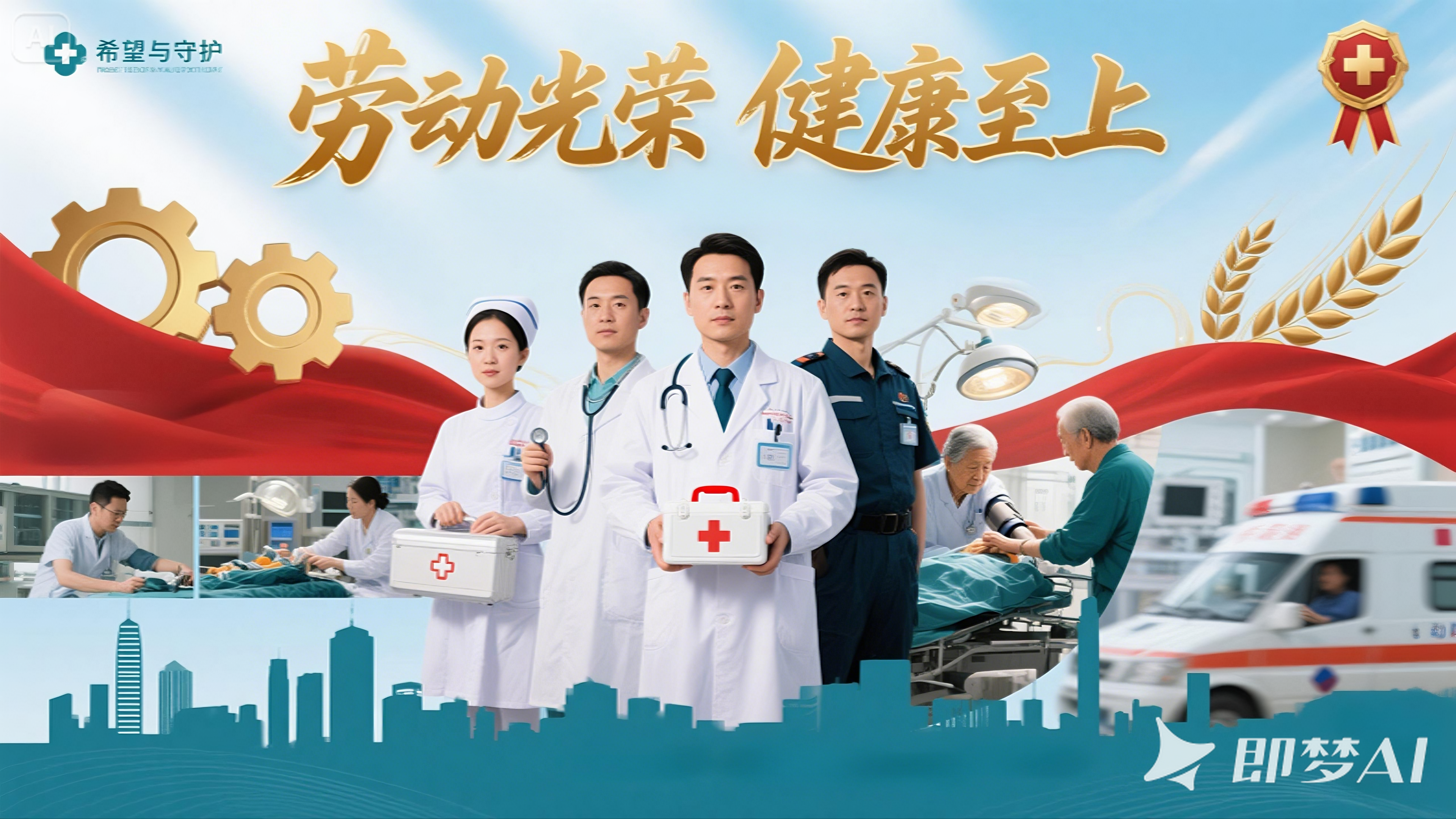 勞動(dòng)光榮——四院聯(lián)合直播，見證勞動(dòng)節(jié)里的生命之光