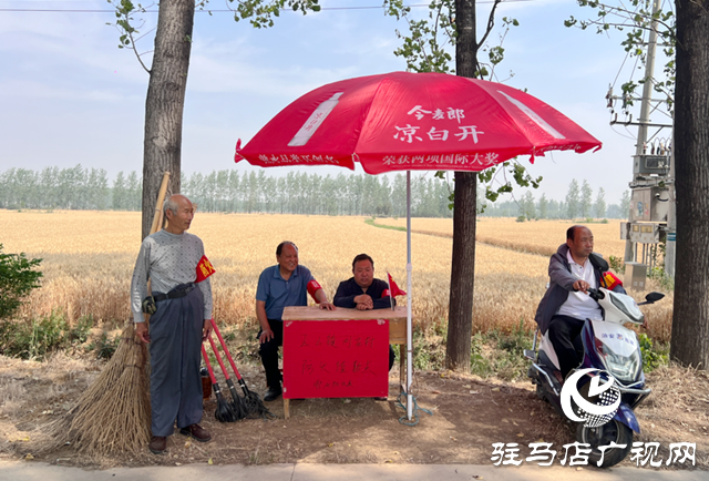 遂平縣玉山鎮(zhèn)劉莊村：“治安+人防”雙網(wǎng)聯(lián)動 護(hù)航“三夏”生產(chǎn)