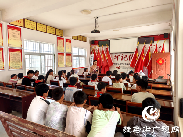 平輿縣老王崗鄉(xiāng)： “青翼護航”潤心田 文明實踐護成長