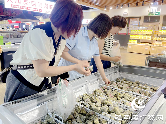 駐馬店：端午將至 粽子熱銷
