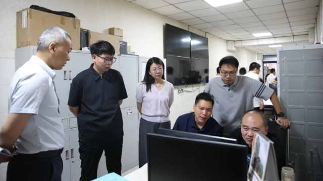 駐馬店市委網(wǎng)信辦聯(lián)合市衛(wèi)健委蒞臨駐馬店市第一人民醫(yī)院開展網(wǎng)絡(luò)安全督導(dǎo)檢查