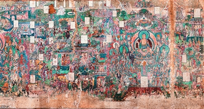 呈現(xiàn)千年壁畫之美