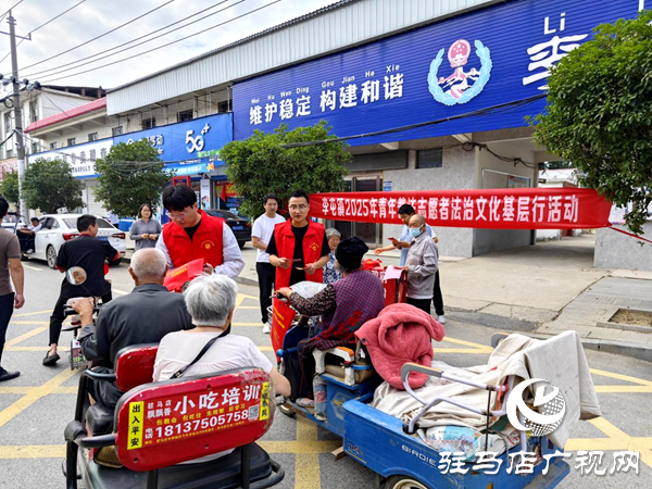 平輿縣李屯鎮(zhèn)：積極開展法治文化基層行活動