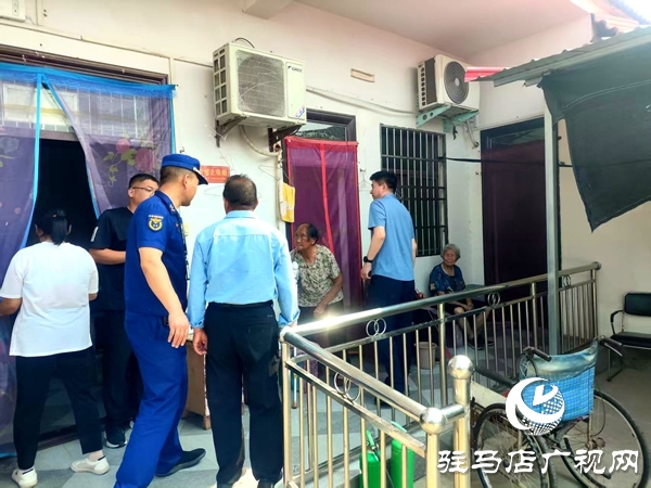 平輿縣民政局聯(lián)合縣消防大隊開展養(yǎng)老服務機構 消防安全檢查