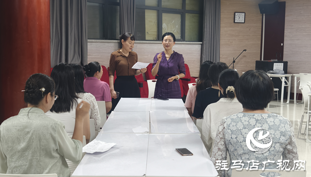 駐馬店市總工會(huì)職工夜校美化聲音班結(jié)業(yè)