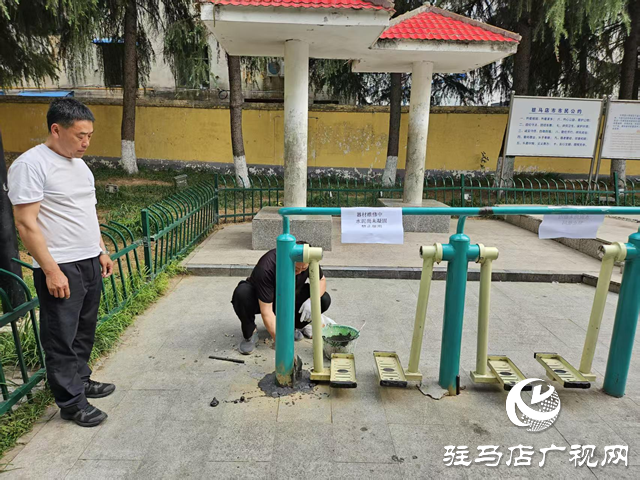  開發(fā)區(qū)城市管理局：扎實(shí)推進(jìn)基礎(chǔ)設(shè)施維修維護(hù)工作