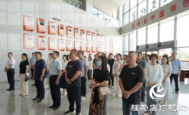 駐馬店市域工人文化宮聯(lián)盟書畫巡展正陽站啟動儀式舉行