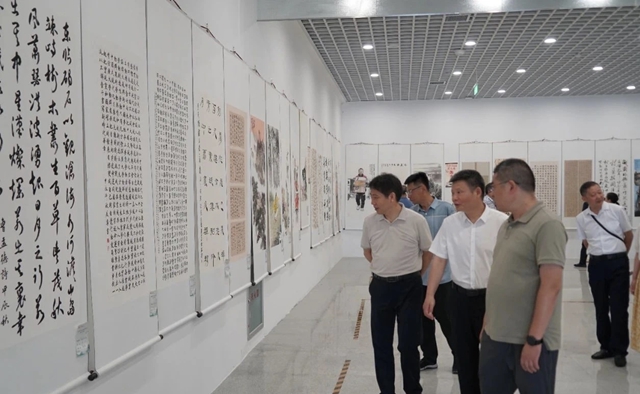 駐馬店市域工人文化宮聯(lián)盟書畫巡展正陽站啟動儀式舉行