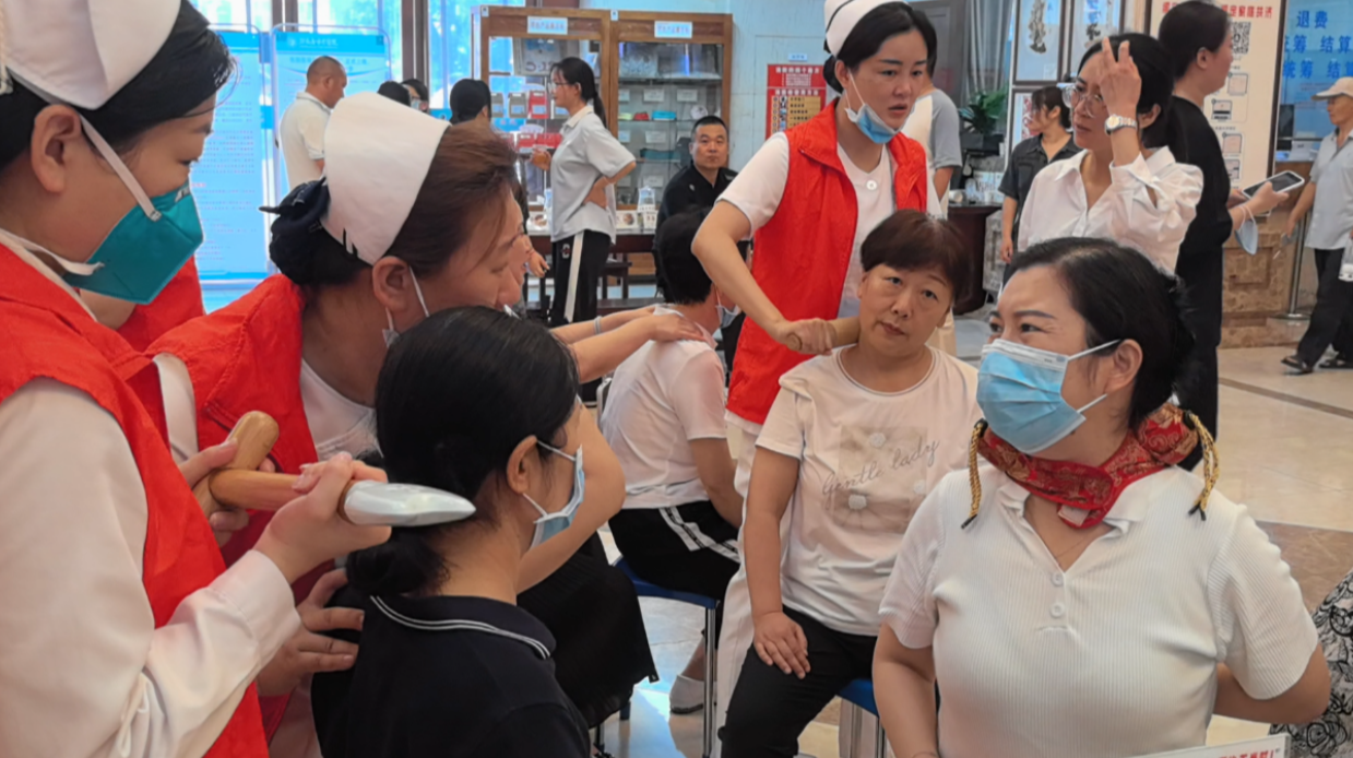 夏至已至，健康先行，駐馬店市中醫(yī)院開展“冬病夏治”義診活動