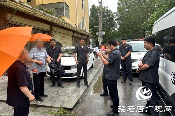 平輿縣人民法院：風雨無阻，清晨執(zhí)行突擊再發(fā)力