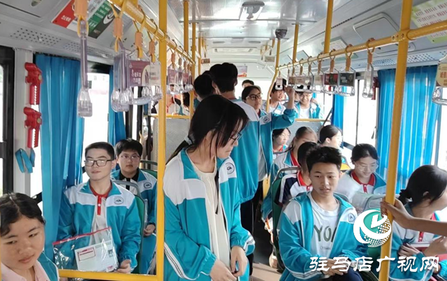 新蔡縣96臺(tái)次公交車(chē)輛護(hù)航學(xué)子逐夢(mèng)中考