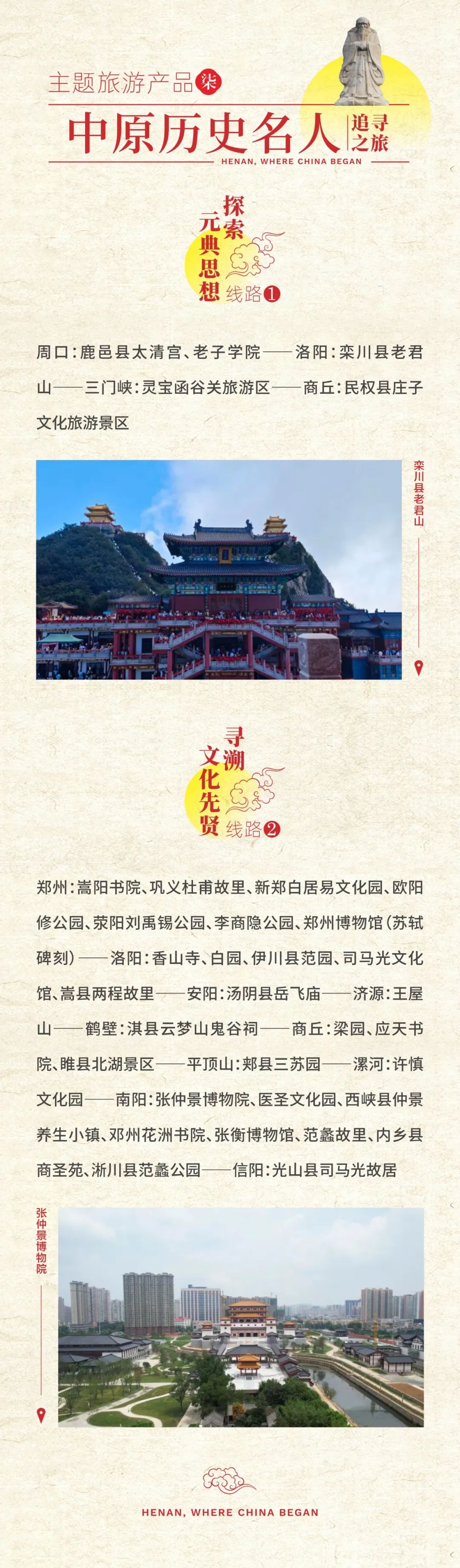 怎么玩任你選！老家河南15大主題精品旅游線路來啦→