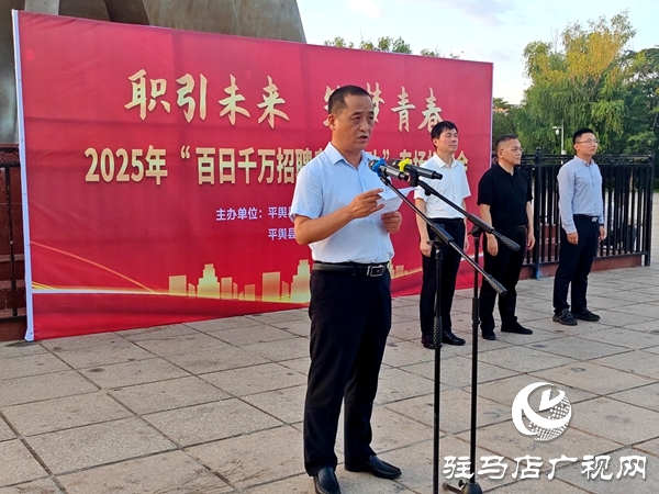 平輿縣2025年百日千萬招聘專項行動專場招聘會舉辦