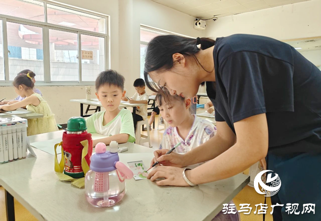 駐馬店市文化館暑期少兒藝術(shù)公益課堂活力啟航
