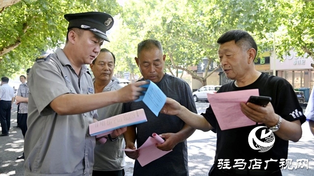  西平縣公安局開展保安行業(yè)主題宣傳活動(dòng)