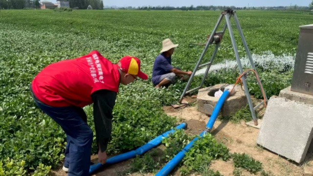 國(guó)網(wǎng)上蔡縣供電公司：全力抗旱保供電 農(nóng)田“解渴”電力足