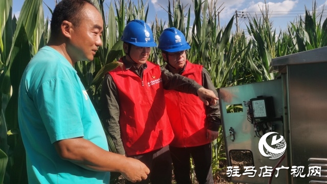 國網駐馬店供電公司：黨員先鋒在一線 抗旱保秋護民生