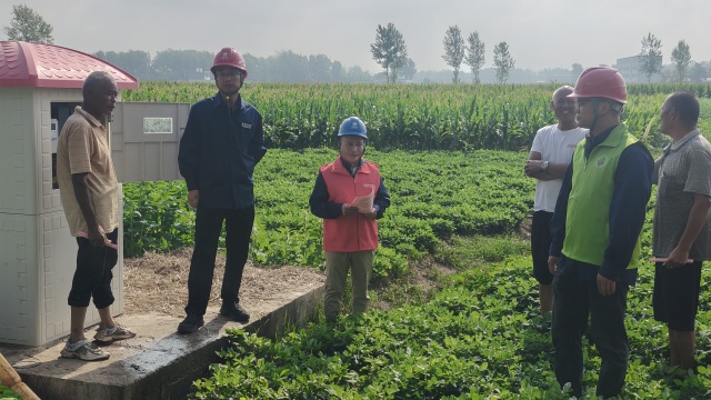 國(guó)網(wǎng)新蔡縣供電公司：黨建引領(lǐng)工會(huì)聯(lián)動(dòng) 抗旱保電守護(hù)民生