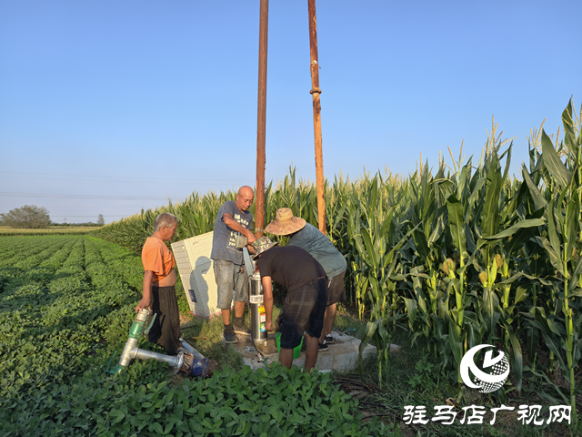 與時間賽跑！大余莊社區(qū)爭分奪秒修井保玉米灌溉