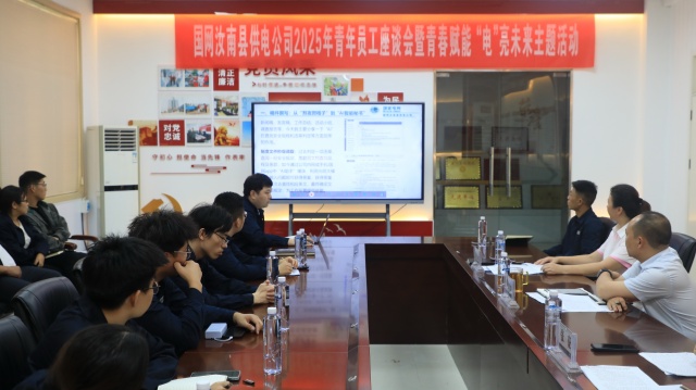 國網(wǎng)汝南縣供電公司:舉辦2025年青年員工座談會暨青春賦能 “電”亮未來主題活動