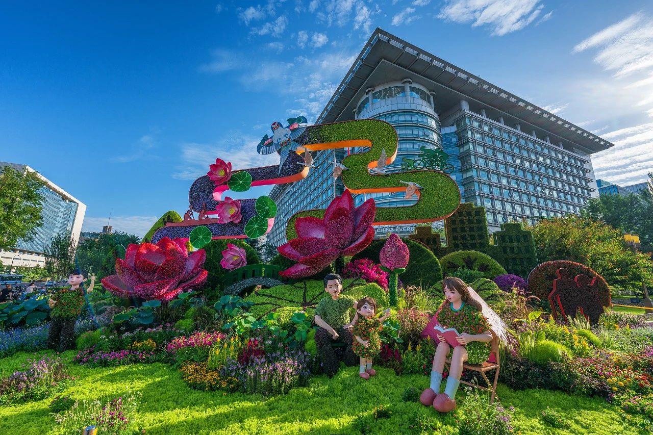 每一座花壇，都是中國！