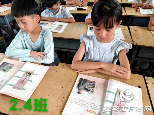 平輿縣第五小學(xué)開展綠書簽讀書活動(dòng)