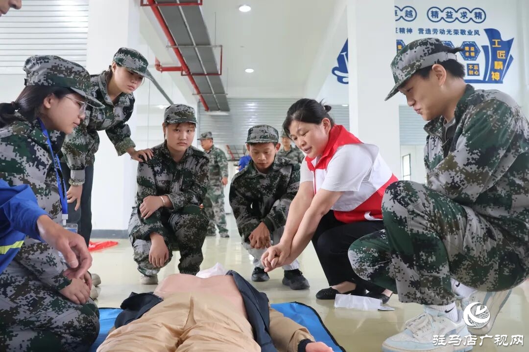 正陽縣紅十字會:急救知識進(jìn)校園