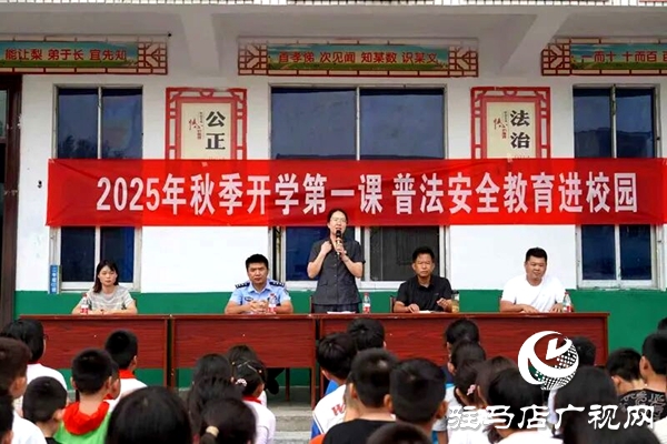 平輿縣人民法院“開學第一課”走進老王崗小學