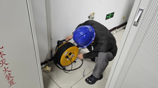 國網上蔡縣供電公司：節(jié)前機房特巡 筑牢信息網絡安全防線