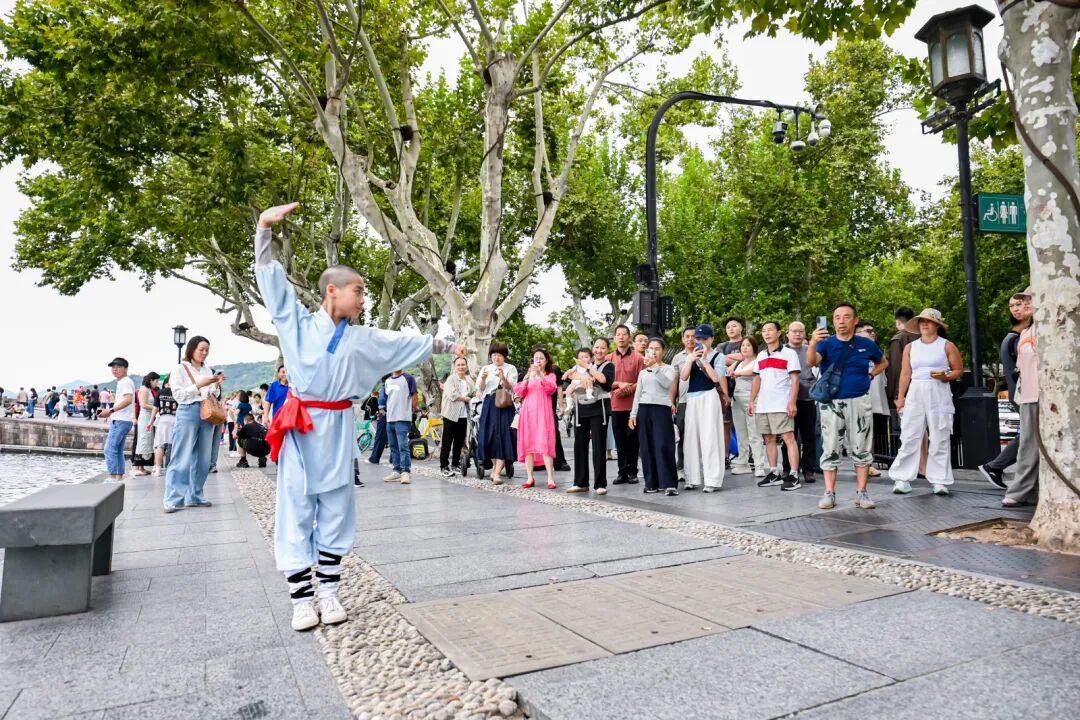 少林功夫“武動”長三角！杭州西湖畔掀起河南文旅熱潮