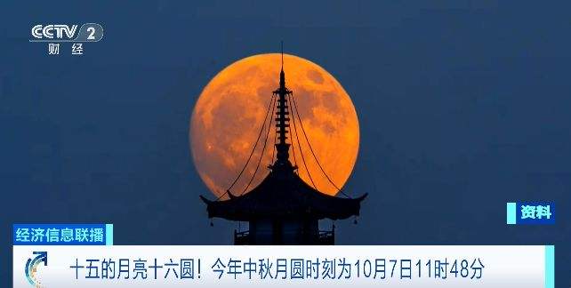 中秋節(jié)可賞“超級月亮”，最圓時刻為→