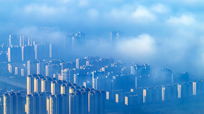 縣區(qū)動(dòng)態(tài)｜平流霧奇觀宛若仙境