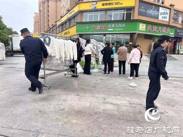  開發(fā)區(qū)城市管理事務(wù)中心：整治支教園區(qū)流動商販