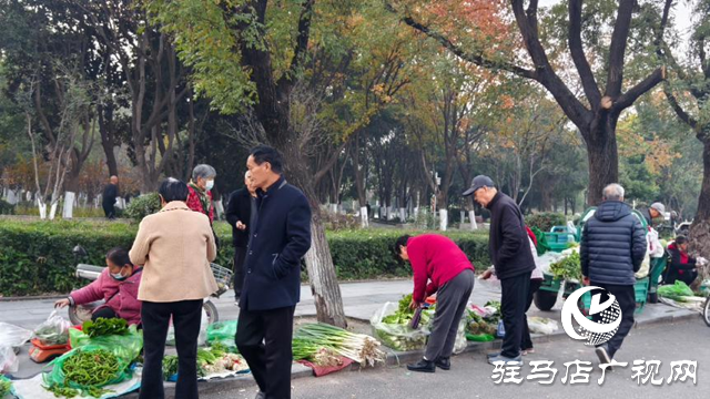 驛城區(qū)：設(shè)置便民攤位點(diǎn) 讓“煙火氣”與“文明風(fēng)”共生