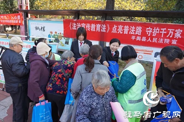 平輿縣人民法院:讓“法治”走到人民群眾身邊