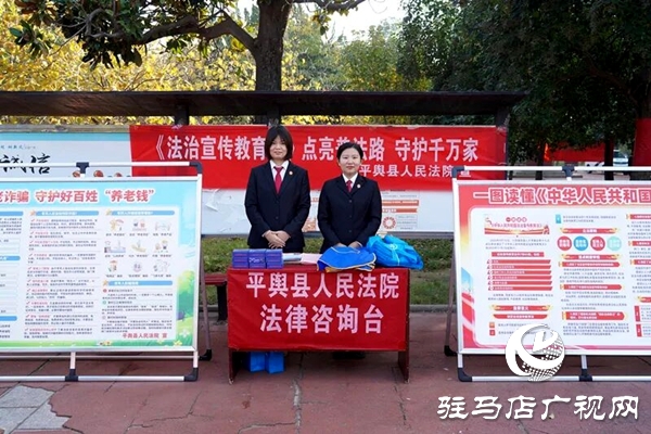 平輿縣人民法院:讓“法治”走到人民群眾身邊