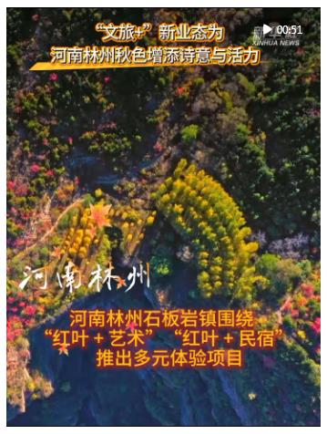 “文旅+”新業(yè)態(tài)為河南林州秋色增添詩意與活力