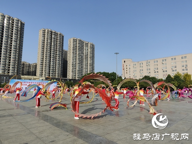 2025年河南省社區(qū)運動會駐馬店賽區(qū)健身鞭展示活動成功舉辦