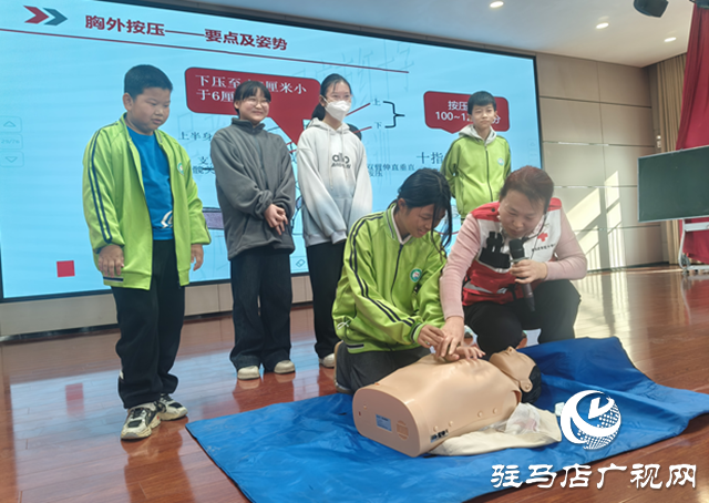 開(kāi)發(fā)區(qū)紅十字會(huì)開(kāi)展生命教育進(jìn)校園活動(dòng)