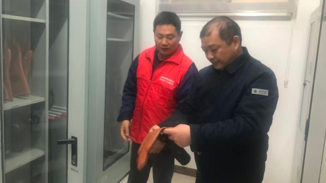 國網(wǎng)正陽縣供電公司：檢查安全工器具 筑牢度冬安全生產(chǎn)防線